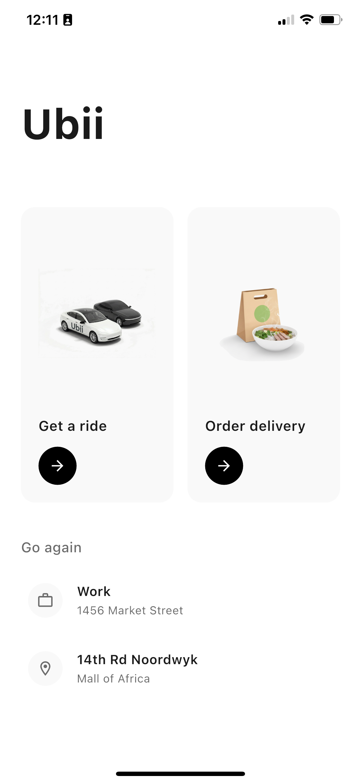 Ubii Ride screenshot 1